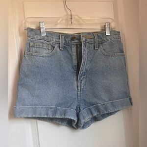 American Apparel NWOT The High Waisted Cuff Short